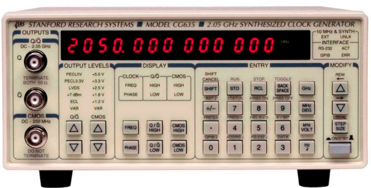 Image of the front of the SRS-CG635